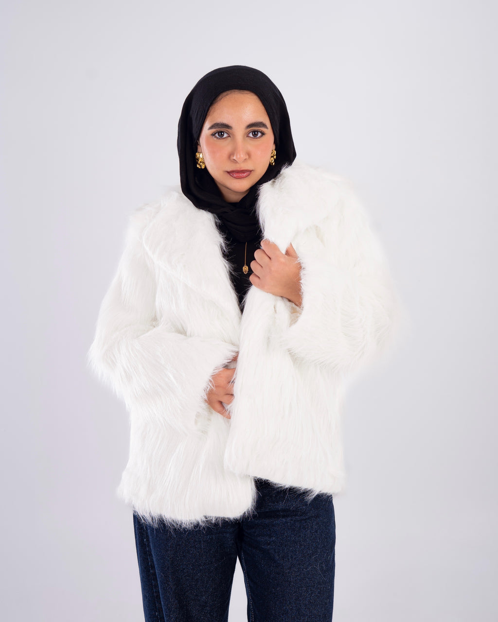 AZARS Snowflakes Fur