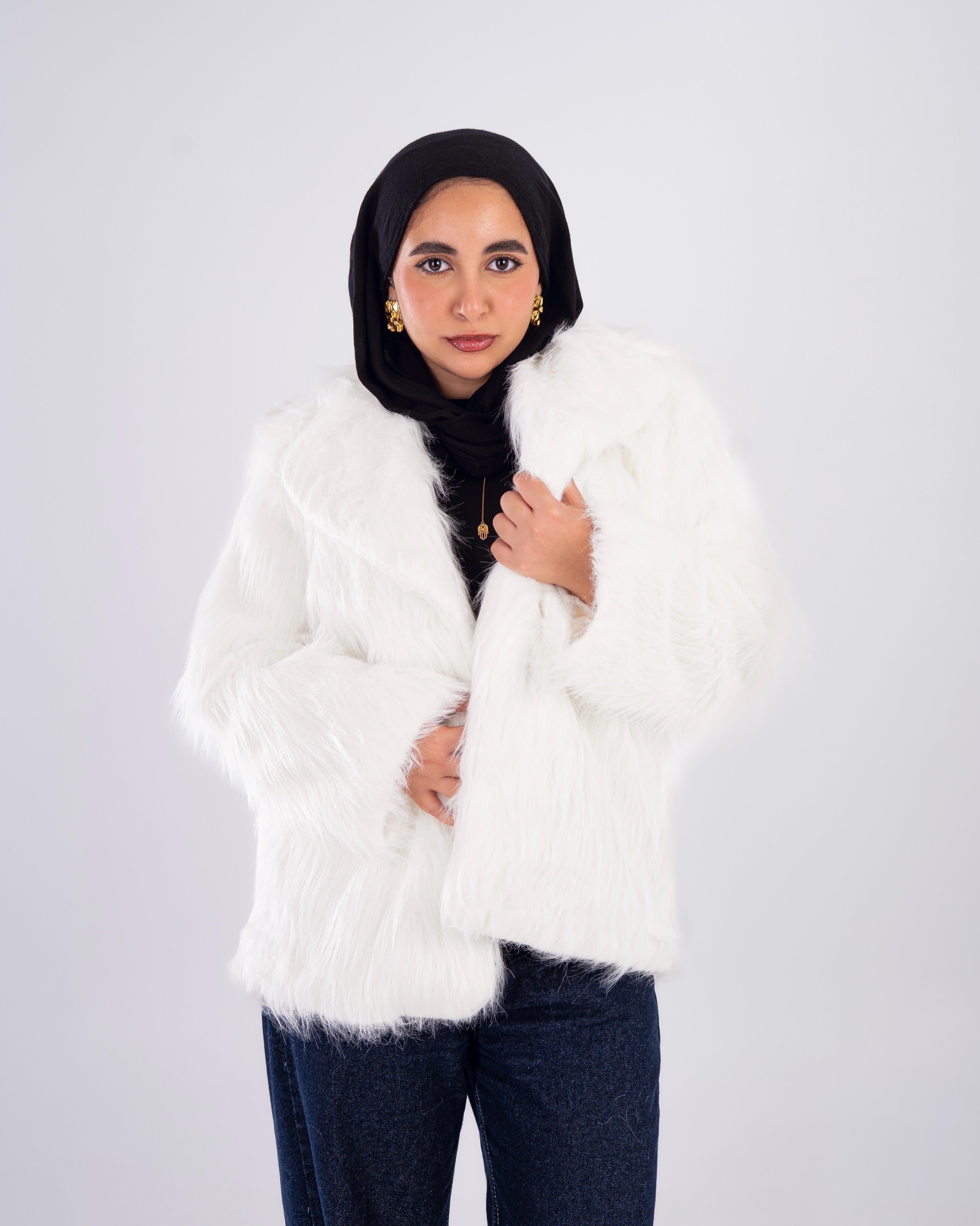 AZARS Snowflakes Fur