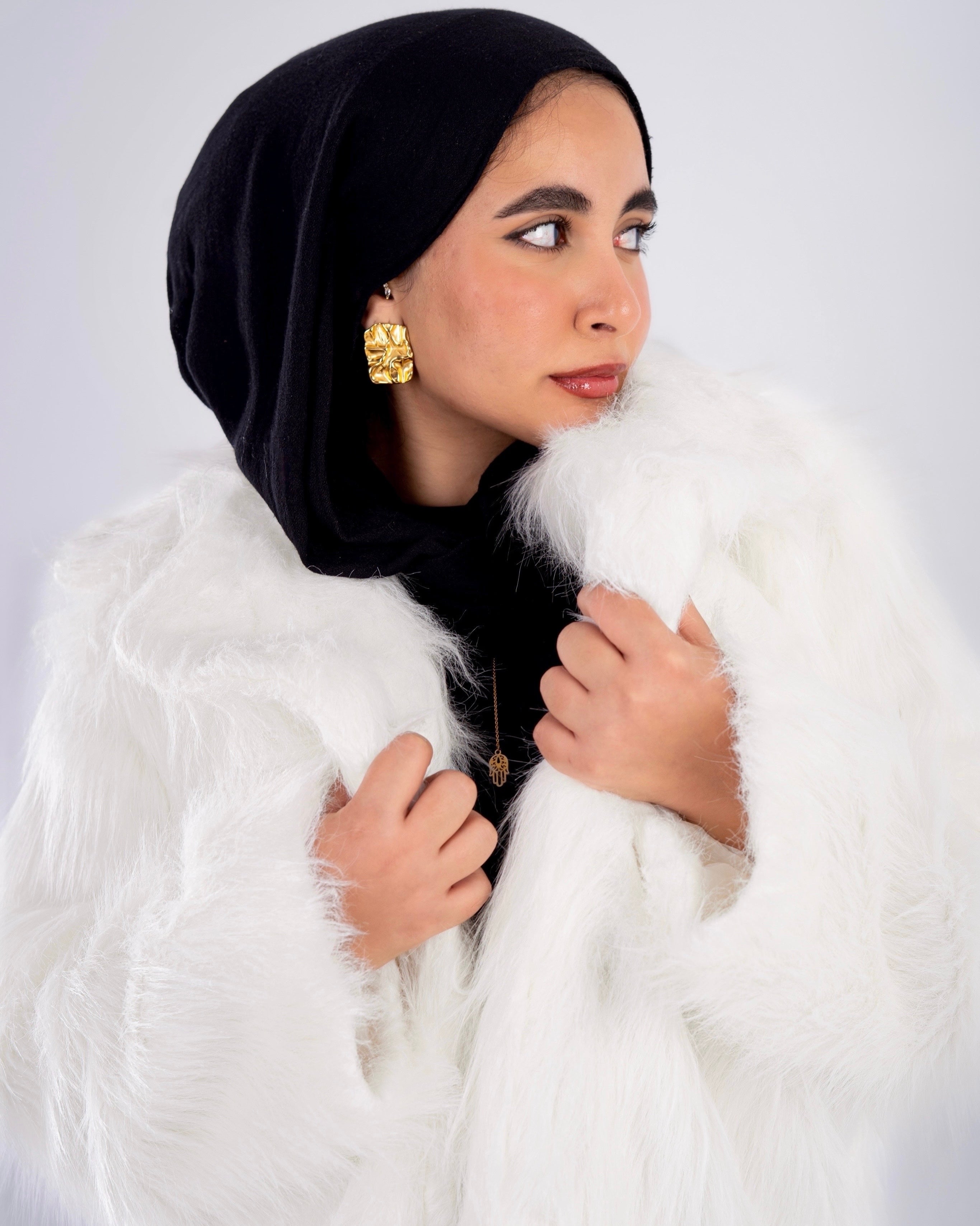 AZARS Snowflakes Fur